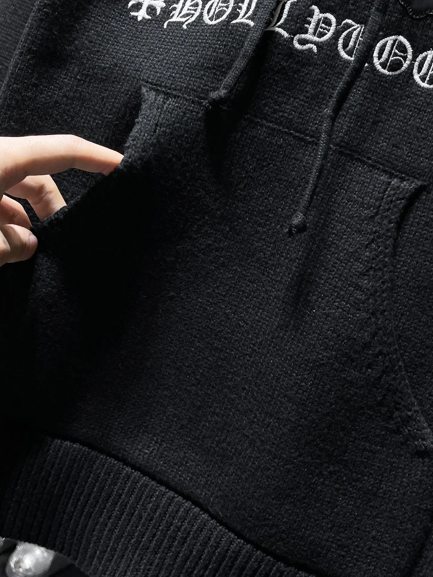 P256 Chrome Hearts🍁Sweater Series🍁 Chrome Hearts U Sailin On pullover sweater. Selected high-quality wool blended knitted fabric. Non-common version on the market. Recommended color: black